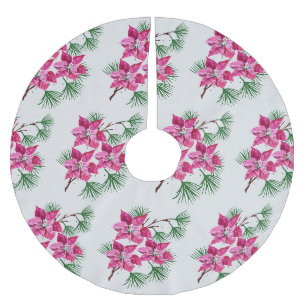 Poinsettia Kerstrok Kerstboom Rok