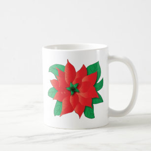 Poinsettia Mug