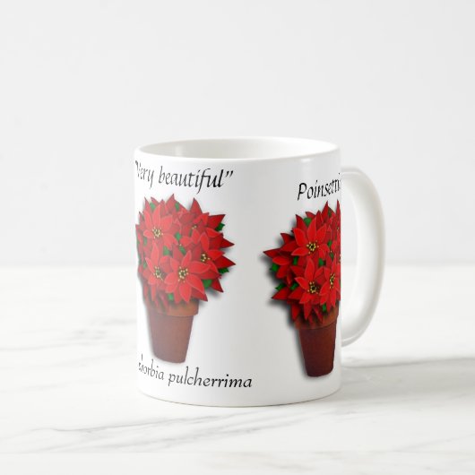 Poinsettia Mug (Devant droit)