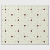 Poinsettia-pakpapier Cadeaupapier (Vlak)