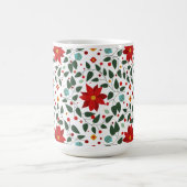 Poinsettia Paradise Coffee Mug Cheer (Centre)