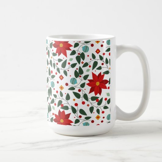 Poinsettia Paradise Coffee Mug Cheer (Droite)