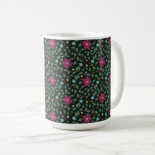 Poinsettia Paradise Mug (Devant droit)