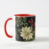  Poinsettia Patroon Kerst Mok (Links)