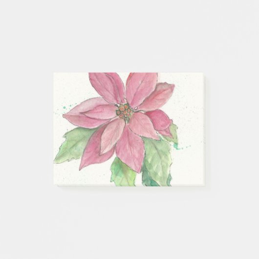 poinsettia post-it® notes (Voorkant)