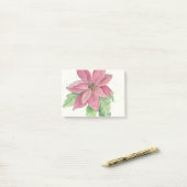poinsettia post-it® notes (Op bureau)