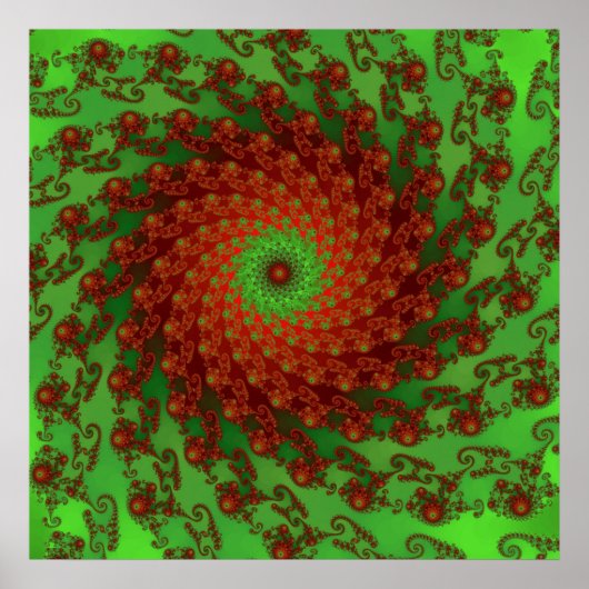 Poinsettia Poster (Voorkant)