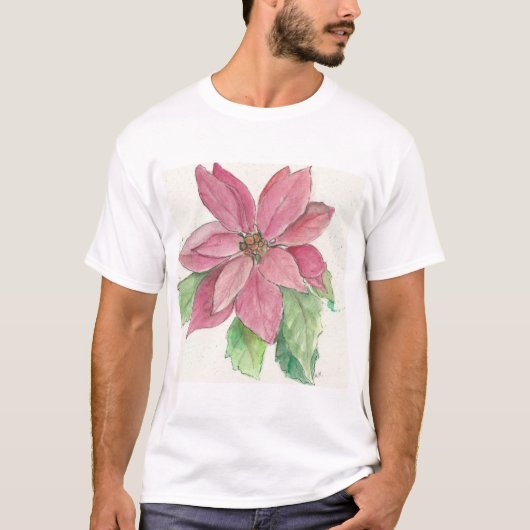 Poinsettia T-shirt (Voorkant)