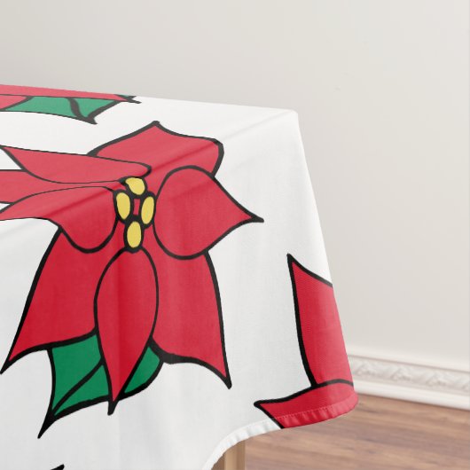 Poinsettia Tablecloth Tafelkleed (Voorbeeld)