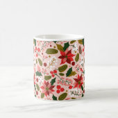 Poinsettia tasse de vacances d'hiver (Centre)