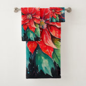 Poinsettias de Noël (En situation)