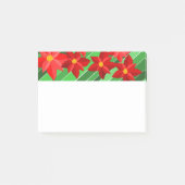 Poinsettias Post-it® Notes (Voorkant)