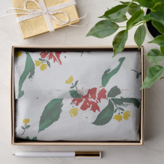 Poinsettia's voor alle Seizoenen Cadeautas Tissuepapier