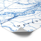 Point Agréable NJ Carte Mariage Poster du livre d' (Coin)