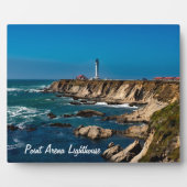 Point Arena Lighthouse Schilderachtig Tabletop Pla Fotoplaat (Voorkant)