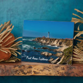 Point Arena Lighthouse Schilderachtig Tabletop Pla Fotoplaat (Zijkant)