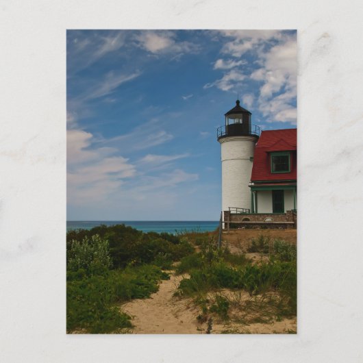 Point Betsie Lighthouse Briefkaart (Voorkant)
