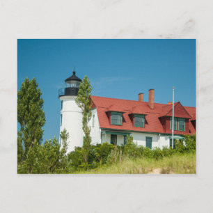 Point Betsie Lighthouse, Frankfort, Michigan Briefkaart