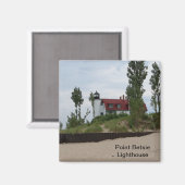 Point Betsie Lighthouse Magneet (Voorkant / Achterkant)
