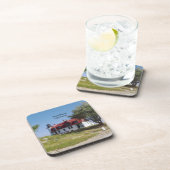 Point Betsie Lighthouse set van 6 plastic onderzet Bier Onderzetter (Rechterzijde)