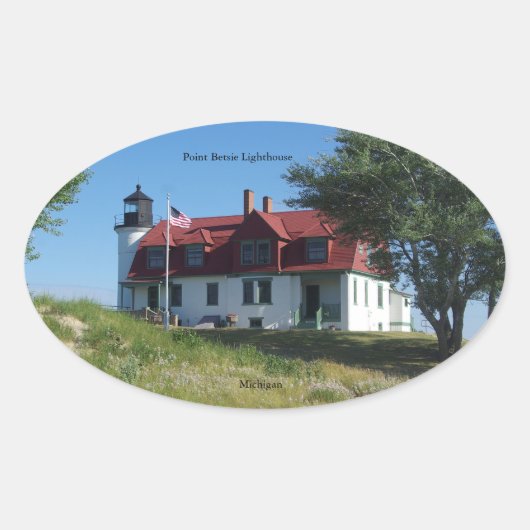 Point Betsie Lighthouse sticker (Voorkant)