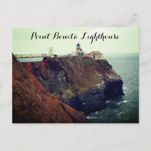 Point Bonita Lighthouse #1-3 Briefkaart