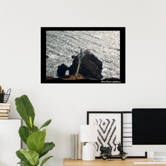 Point Bonita Lighthouse Poster (Thuiskantoor)