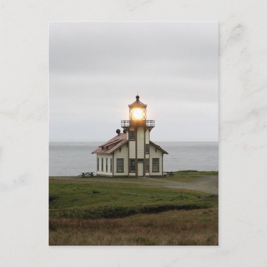 Point Cabrillo Lighthouse, Californië Briefkaart (Voorkant)