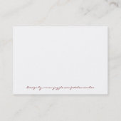 Point de carte légère de profil (Dos)