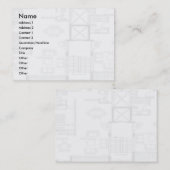 Point de gel - Carte de visite (Devant / Derrière)