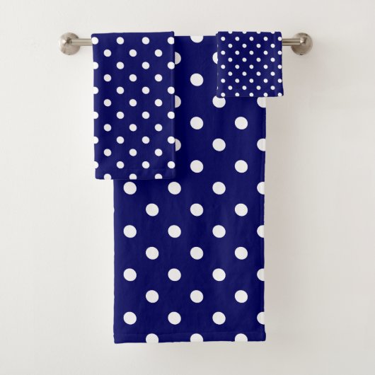 Point de polka bleu (En situation)