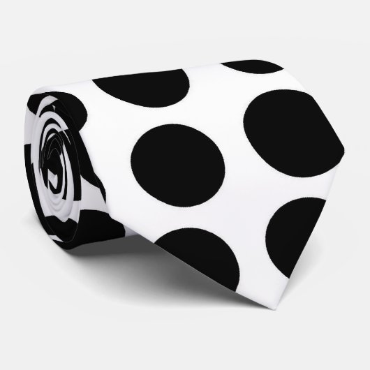 Point de polka - cravate (Roulé)
