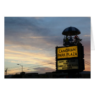 Point de repère cambrien de carrousel de plaza de