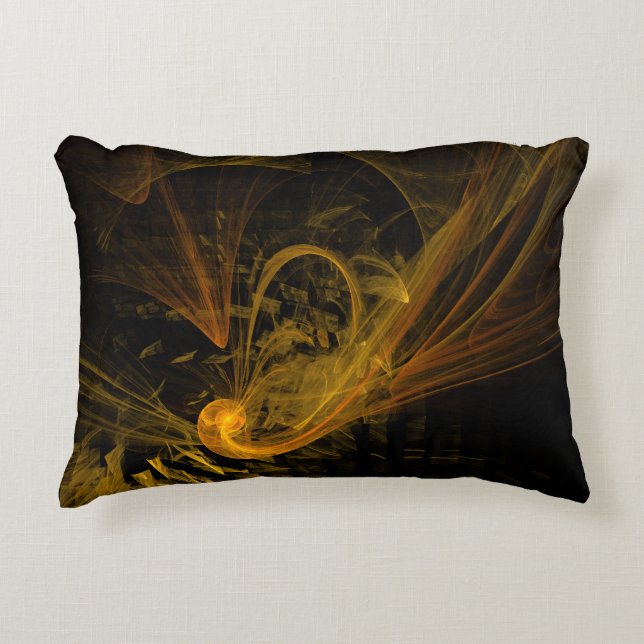 Point de rupture Coussin d'accentuation d'art Abst (Devant)