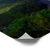 Point de vue de Waipio Valley, Hawaï, Impression (Coin)
