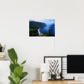 Point de vue de Waipio Valley, Hawaï, Impression (Bureau à domicile)