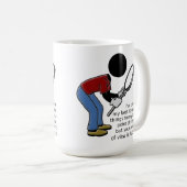 Point de vue : Mug Stupide (Devant droit)