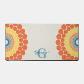 Point d'été de la mer Égée - radiant monogramme Ma (Recto)