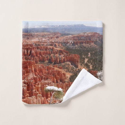 Point d'inspiration à Bryce Canyon I (Gant de toilette)