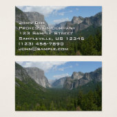 Point d'inspiration dans le parc national de Yosem (Devant & derrière)