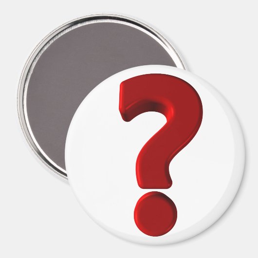 Point d'interrogation Magnet (Recto/Verso)