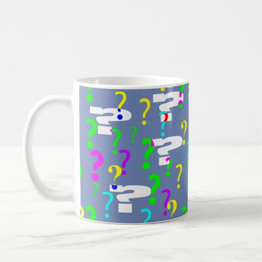 Point d'interrogation Mug (Gauche)