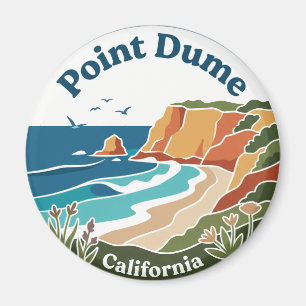 Point Dume State Beach Californië Magneet