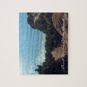 Point Dume State Beach, Malibu, Californië Legpuzzel