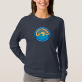 Point Fermin Elementary School Logo Long Hoeve T-shirt (Voorkant)