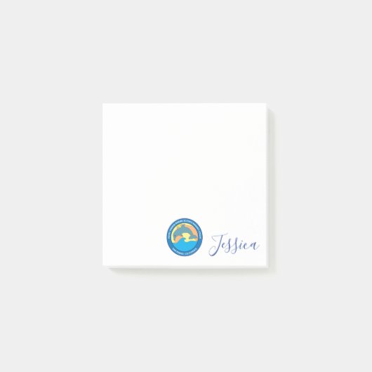 Point Fermin Elementary School Personalized Logo Post-it® Notes (Voorkant)