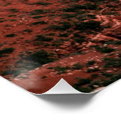 Point Imperial en Mount Hayden op Sunset Perfect Poster (Hoek)