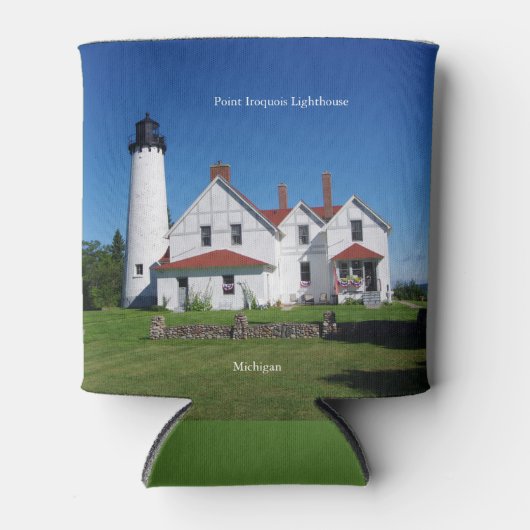 Point Iroquois Lighthouse kan koeler (Voorkant)