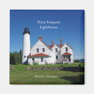 Point Iroquois Lighthouse magnet Magneet