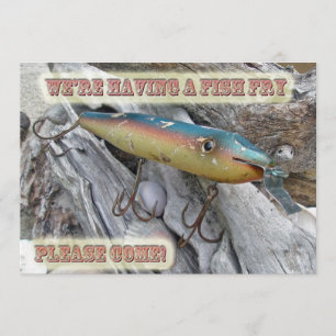 Point Jude Cape Codder Fish Fry Invitation Kaart